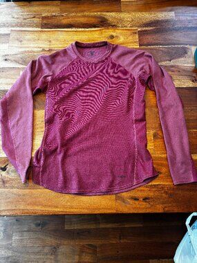 Patagonia Thermal Crew Neck Top Pink - L